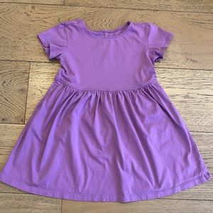 Primary Lilac Purple Short Sleeve Dress